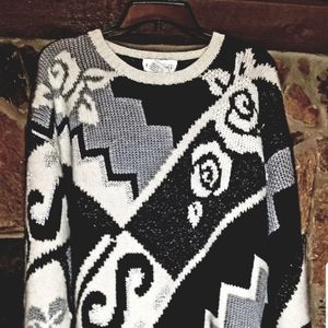 Vintage Wool Oversized Sweater